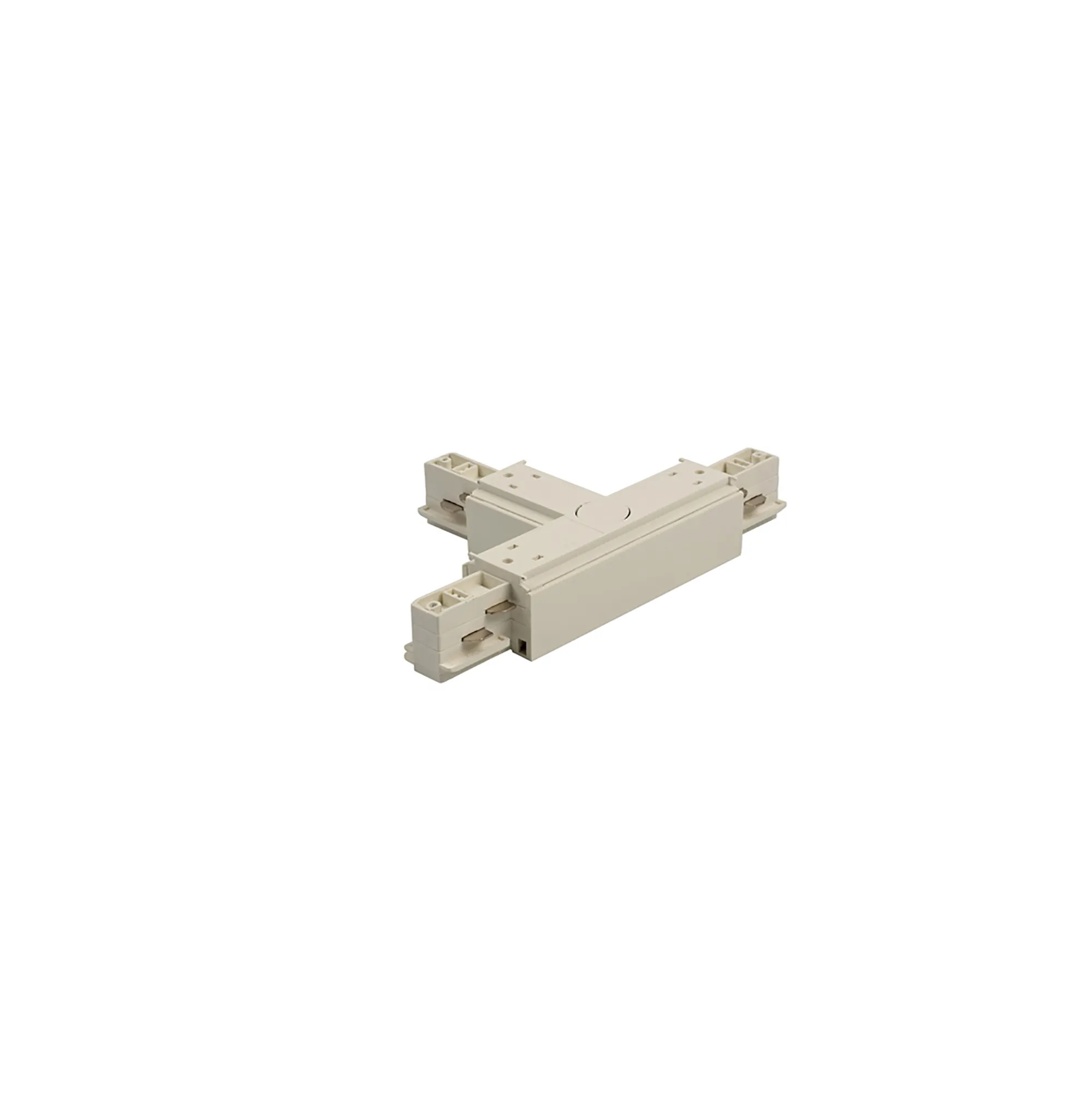 T Coupler With Feeding Option 3 Circuit Surface Mounted Track Earth Outside Left 555 1 1215 1  Eutrac 3 Circuit Surface-White
